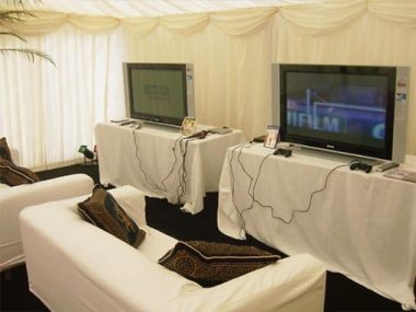 Sala de juegos para niños en tu boda
