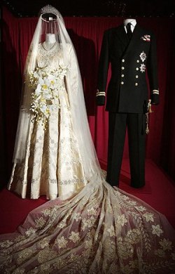 Vestido de la Boda de la Reina Isabel II