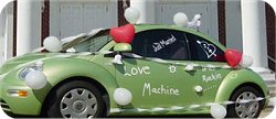 Just Married Car Just Married Car