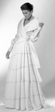 Vestido de novia Isabel Zapardiez 3.