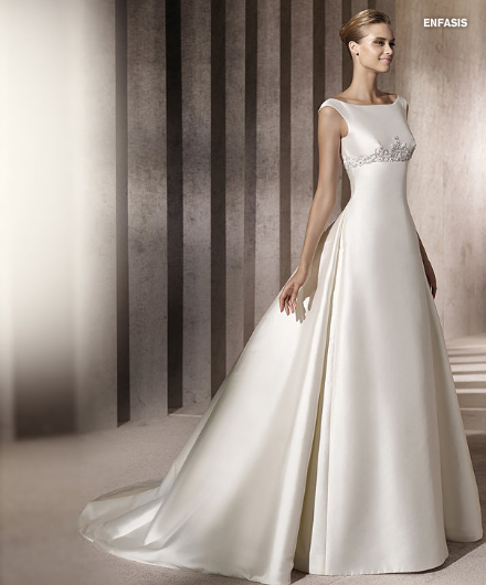 vestidos de novia con cuello imperial – mini vestidos
