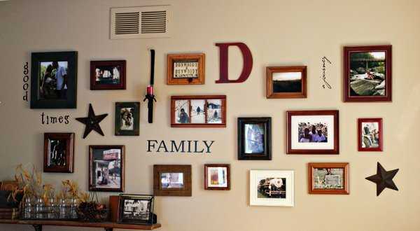 Decora tu pared con las fotos de tu matrimonio